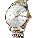 BANBONY Men's Quartz Watch – Dual Calendar, Luminous Dial, Hollow Back Design