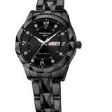 Banbony Women’s Round-Shaped Fashion Watch – Luminous Dual Calendar