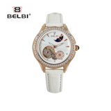 BELBI Women’s Classic Leather Quartz Watch – Fashion Timepiece