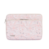 Floral Laptop Bag – Shockproof PU Sleeve with Dual Compartments for 13"/15" Devices