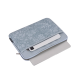 Laptop Sleeve with Front Pocket – Fits Dell, Huawei & More – Floral Embossed Design