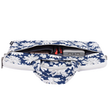 Floral Laptop Bag 13–15" – Waterproof Polyester Sleeve for MacBook & More (Daisy Briefcase)