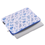 Botanical Sketch PU Leather Laptop Sleeve – Waterproof Case for MacBook & More
