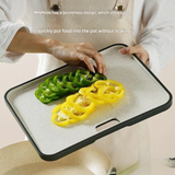 Non-Slip Double-Sided Cutting Board – Antibacterial Plastic Chopping Board
