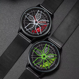 Sanda High-Value Men’s Quartz Watch – Mesh Strap, Waterproof 30M, Trendy Business Style