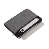 Textured PU Laptop Sleeve – Shockproof, Waterproof Computer Bag for 11–15” Laptop