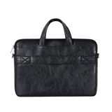 Art Line Printed PU Leather Laptop Briefcase – Waterproof Sleeve for MacBook & more (13–15" Inches)