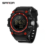 Sanda Men's Sports Digital Watch – Waterproof Pedometer & Calorie Tracker