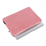 Geometric Laptop Sleeve – Waterproof PU Leather Case for 11–15" MacBook & More