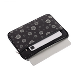Shockproof PU Laptop Sleeve – Abstract Circle Print for 11–15 Inch Devices