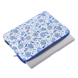 Waterproof 11"-15" Inch Laptop Sleeve – PU Leather Case, Floral Print