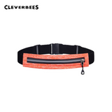 CLEVER BEES Elastic Waterproof Running Waist Bag – Sports Belt for Phone & Hiking