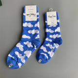 Adult Christmas Cotton Socks – Festive Mid-Tube Crew Socks for Men & Women