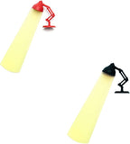 Desk Lamp Bookmark Clip – Creative Plastic Reading Label for Books & Notepads
