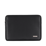 Basic PU Laptop Sleeve – Waterproof Case for 11–15" Devices, Unisex Solid Design