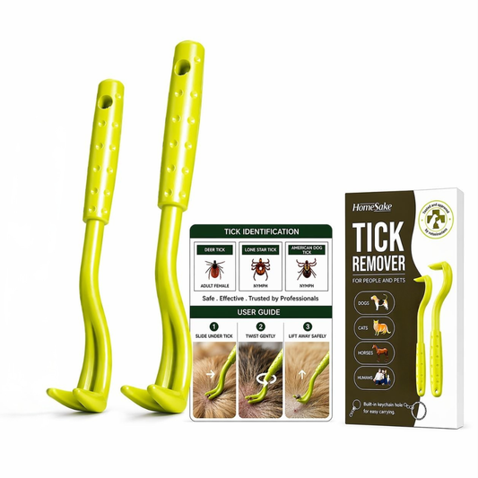 Pet Grooming Tool – Flea & Tick Remover Comb for Dogs and Cats with Easy Cleaning Design