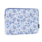 Waterproof 11"-15" Inch Laptop Sleeve – PU Leather Case, Floral Print