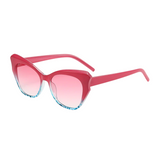 Women’s Colorful Butterfly Sunglasses – UV400 Full Frame Fashion Shades