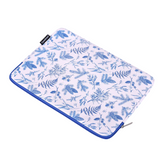 Botanical Sketch PU Leather Laptop Sleeve – Waterproof Case for MacBook & More