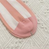 Women’s Cotton Embroidered Socks – Japanese Striped Mid-Tube Trendy Style
