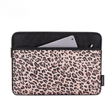 Leopard Print Laptop Sleeve – Waterproof PU Case for MacBook & More (11–15 Inch)