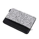 Dalmatian Print PU Leather Laptop Sleeve – Waterproof & Shockproof Case (11–15 Inch)