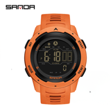 Sanda Multifunction Sports Digital Watch – Unisex Waterproof Pedometer & Calorie