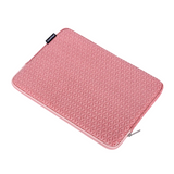 Geometric Laptop Sleeve – Waterproof PU Leather Case for 11–15" MacBook & More
