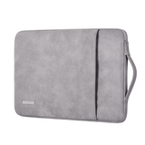 Classic PU Leather Laptop Sleeve for MacBook & More – Shock Resistant