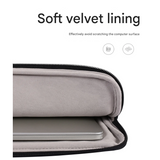 Quilted Laptop Sleeve Case – PU Diamond Pattern Shockproof Bag for 11–15" Laptops