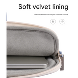 Blue Stone Marble Waterproof Laptop Bag – Fits 13" to 15" – Briefcase Style with Front Pocket