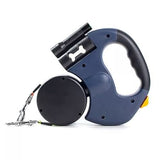 Automatic Retractable Double-Ended Dog Leash