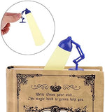 Desk Lamp Bookmark Clip – Creative Plastic Reading Label for Books & Notepads