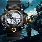 Trendy Men's Multi-Functional Electronic Watch