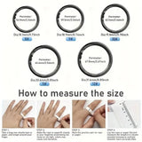 Bluetooth Smart Ring with Health Tracking Features