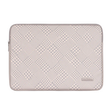 Houndstooth Laptop Sleeve – Waterproof & Shock-Resistant PU Case for 11–15" Laptops