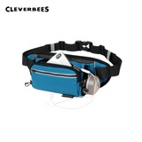 CLEVER BEES Large-Capacity Sport Fanny Pack – Custom Waist Belt Bag for Running & Travel