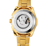 FORSINING Men's Casual Mechanical Watch – Three-Eye, Six-Pin Design
