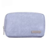 Waterproof PU Digital Accessories Bag – Compact Storage for Phone, Power Bank & Cables