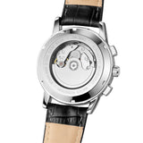Men’s Rhinestone Mechanical Watch – Multifunction Semi-Automatic Timepiece
