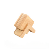 Solid Wood Drink Coasters – Square Heat-Resistant Table Mats for Coffee & Tea