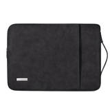 Classic PU Leather Laptop Sleeve for MacBook & More – Shock Resistant