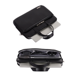 Business‑Grade Waterproof Laptop Briefcase – Shock‑Resistant with Front Pocket