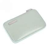 PU Leather Digital Organizer Bag – Waterproof Mini Storage for Phone, Power Bank & Cables