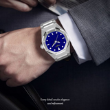 PRECIOUS DUKE Men’s Business Quartz Watch – Octagonal Dial, Waterproof 30M