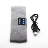 Wireless Bluetooth Sports Headband – Sweat-Absorbent Music Headscarf for Running & Yoga