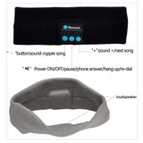 Wireless Bluetooth Sports Headband – Sweat-Absorbent Music Headscarf for Running & Yoga