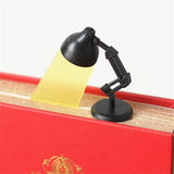 Desk Lamp Bookmark Clip – Creative Plastic Reading Label for Books & Notepads