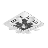 Central Air Conditioner Vent Deflector, Wind Baffle Anti Condensation Outlet Air Baffle for Hall