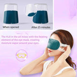 Steam Eye Mask – Warm Compress Sleep Mask for Eye Fatigue Relief & Relaxing Heated Comfort